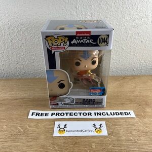 Aang Funko Pop #1044 NYCC 2021 Shared Avatar Vaulted NEAR MINT